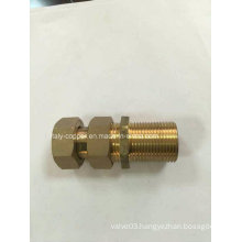 Customized Quality Brass Forged Connector Nipple (AV1066)